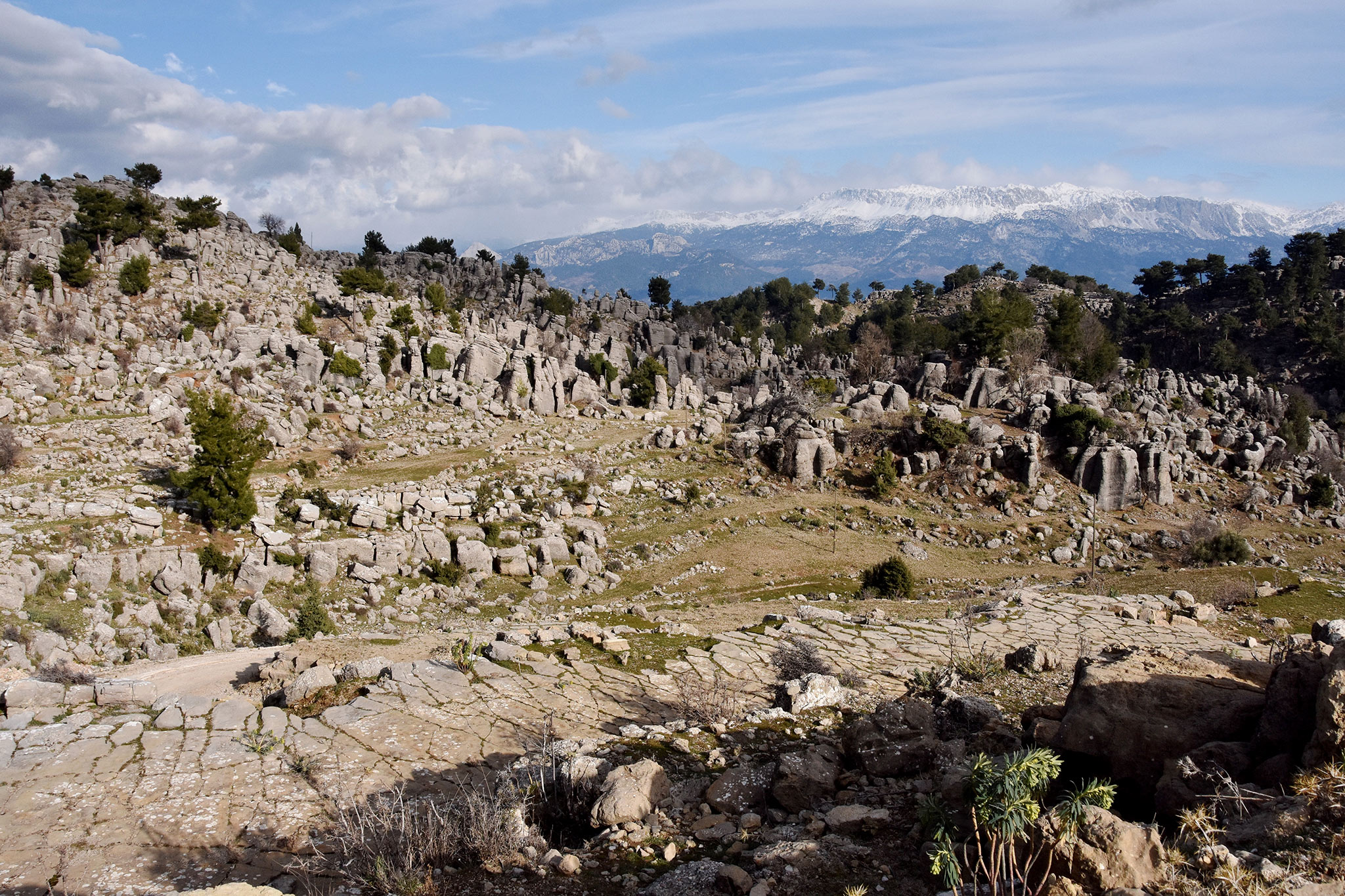 Giants and dwarfs plateau valley, Altinkaya (Antalya)